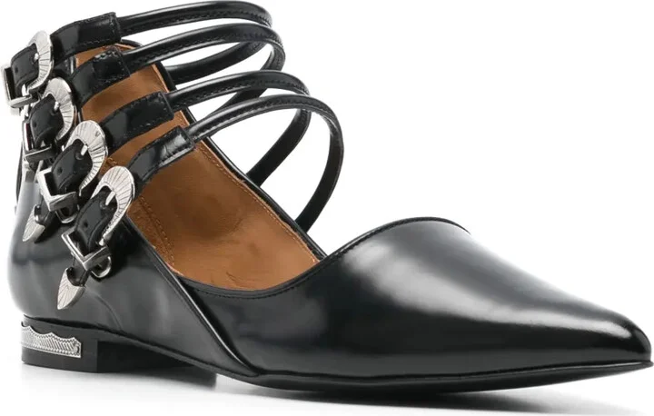 Buckle-Detailed Ballet Flats - Image 2