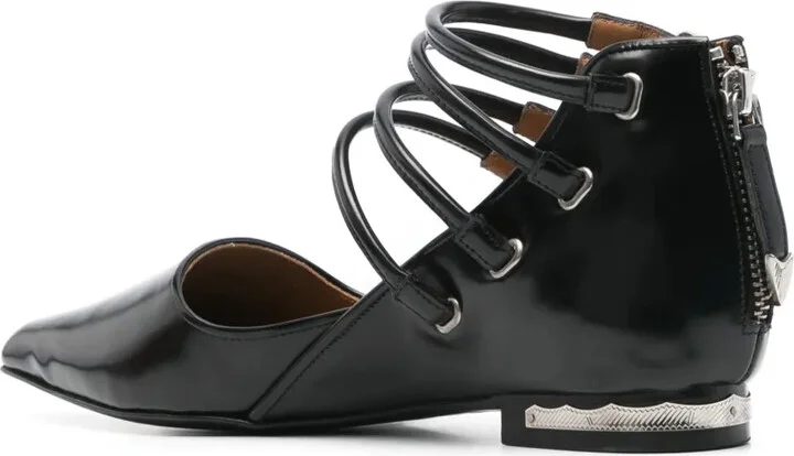 Buckle-Detailed Ballet Flats - Image 3