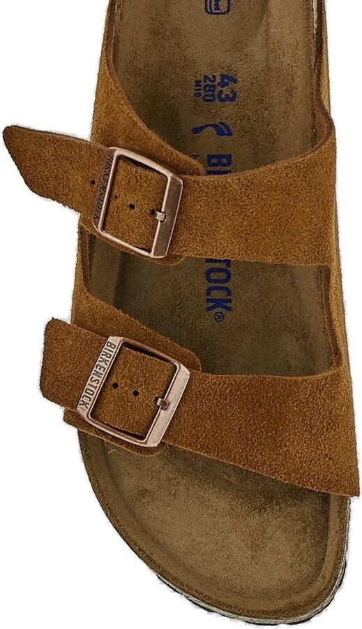 Buckle Detailed Slip-on Sandals - Image 4