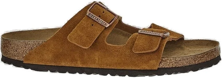 Buckle Detailed Slip-on Sandals