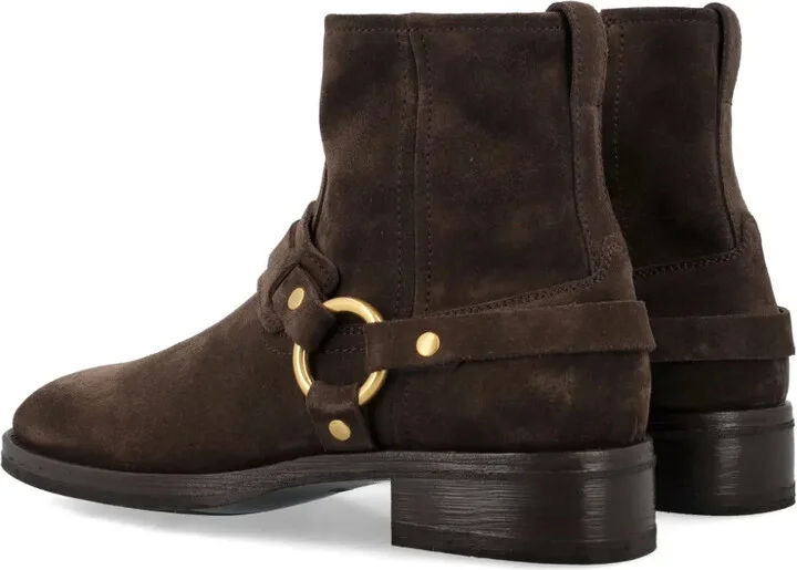 Buckle-Embellished Ankle Boots - Image 4
