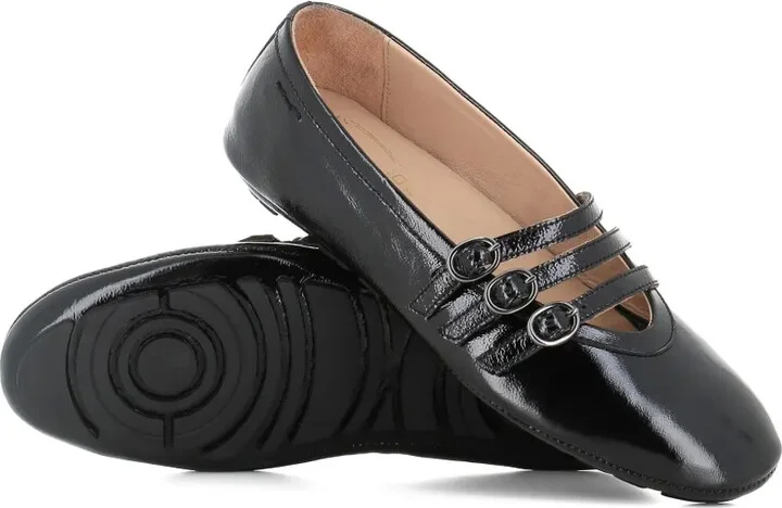 Buckle-Embellished Ballet Flats - Image 4