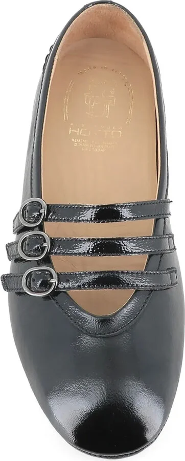 Buckle-Embellished Ballet Flats - Image 5