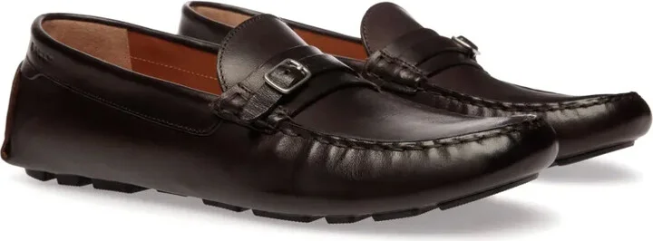 Buckle-Embellished Leather Loafers - Image 2