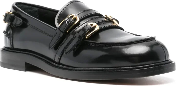 Buckle-Embellished Loafers - Image 2