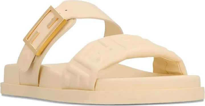 Buckle-Embellished Logo Sandals - Image 2