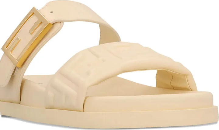 Buckle-Embellished Logo Sandals - Image 3