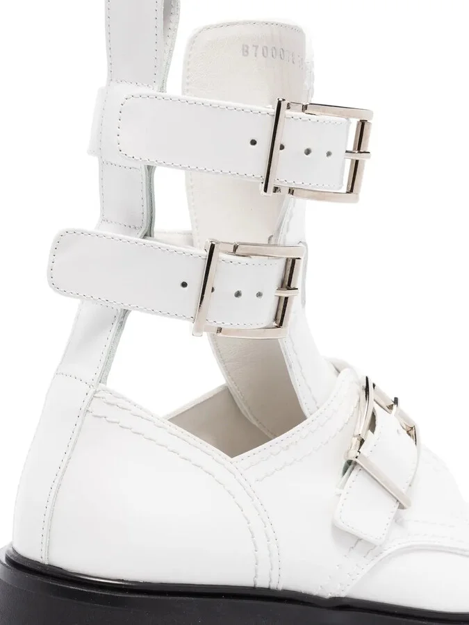 Buckle-Fastened Caged Boots - Image 4