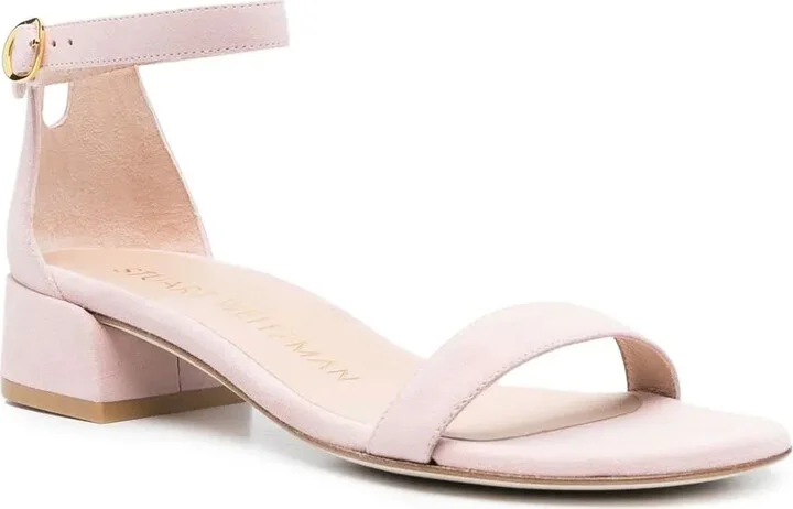 Buckle-Fastened Suede Sandals - Image 2