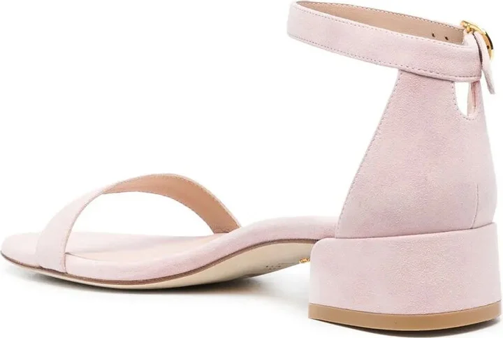 Buckle-Fastened Suede Sandals - Image 3