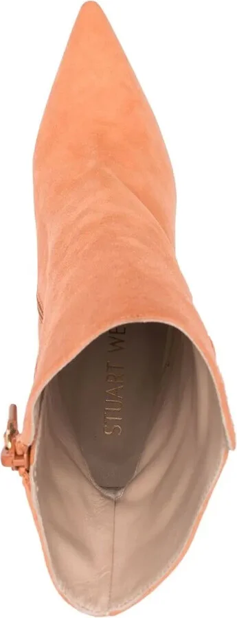 Buckle-Fastening 110mm Suede Boots - Image 4