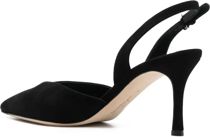 Buckle-Fastening 80mm Heeled Pumps - Image 3