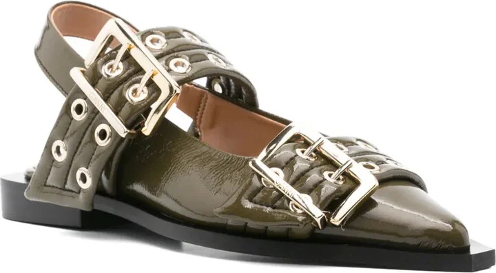 Buckle-Fastening Ballerinas - Image 2