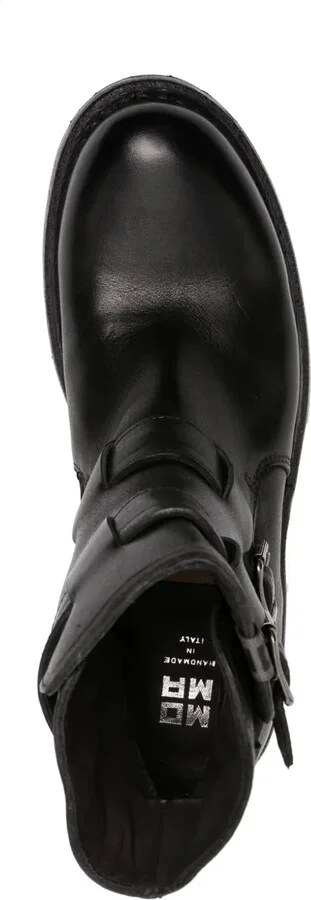 Buckle-Fastening Calf Leather Boots - Image 4