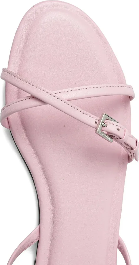 Buckle-Fastening Cross-Strap Sandals - Image 4