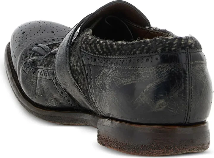 Buckle-Fastening Fringed Shoes - Image 3