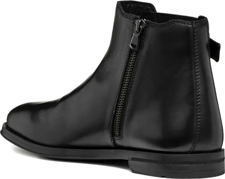 Buckle-Fastening Leather Boots - Image 4