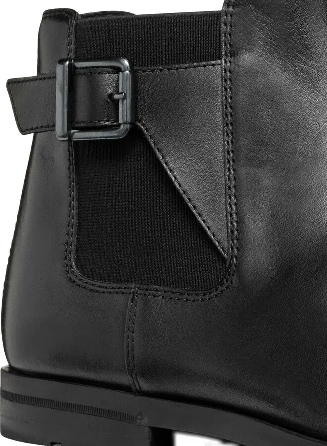 Buckle-Fastening Leather Boots - Image 5
