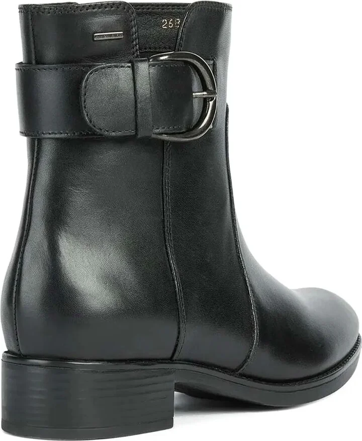 Buckle-Fastening Leather Boots - Image 5