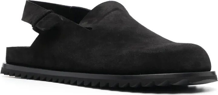 Buckle-Fastening Leather Sandals - Image 2