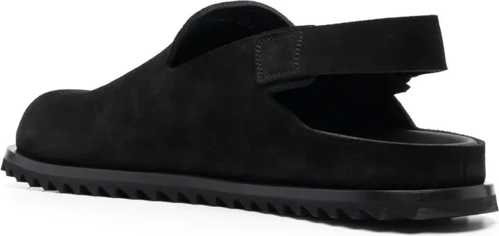 Buckle-Fastening Leather Sandals - Image 3