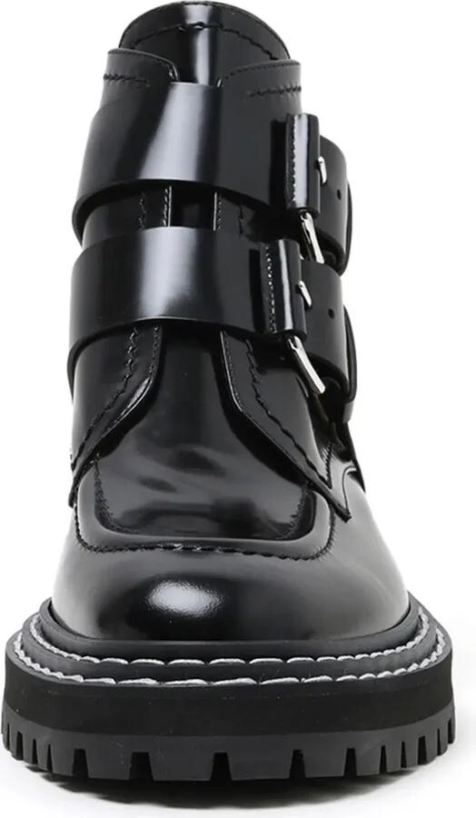 Buckle-Fastening Lug Sole Boots - Image 3