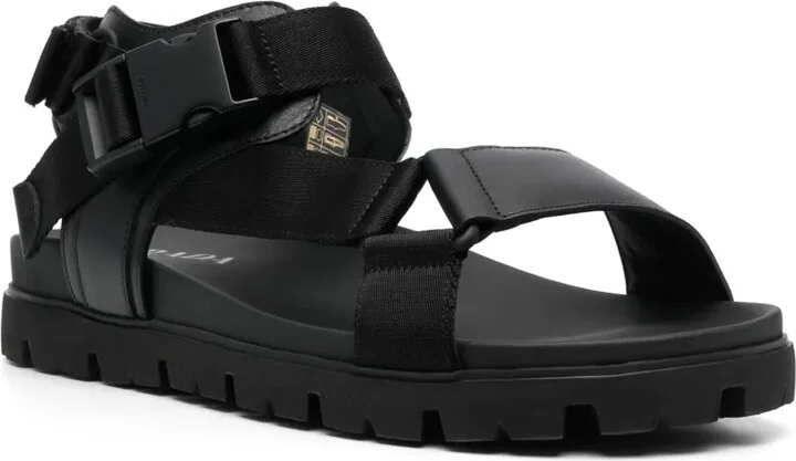 Buckle-Fastening Open-Toe Sandals - Image 2