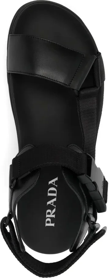 Buckle-Fastening Open-Toe Sandals - Image 4