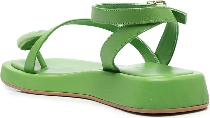 Buckle-Fastening Open-Toe Sandals - Image 3