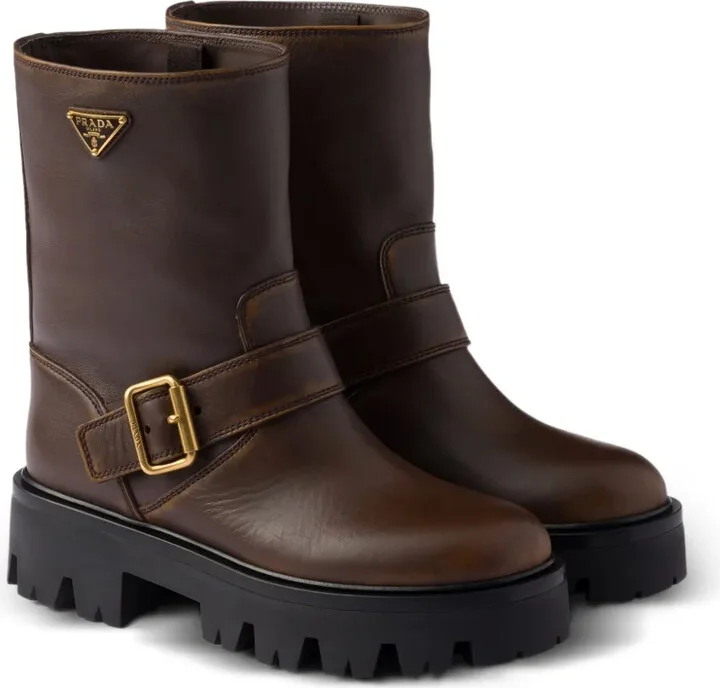 Buckle-Fastening Platform Boots - Image 2