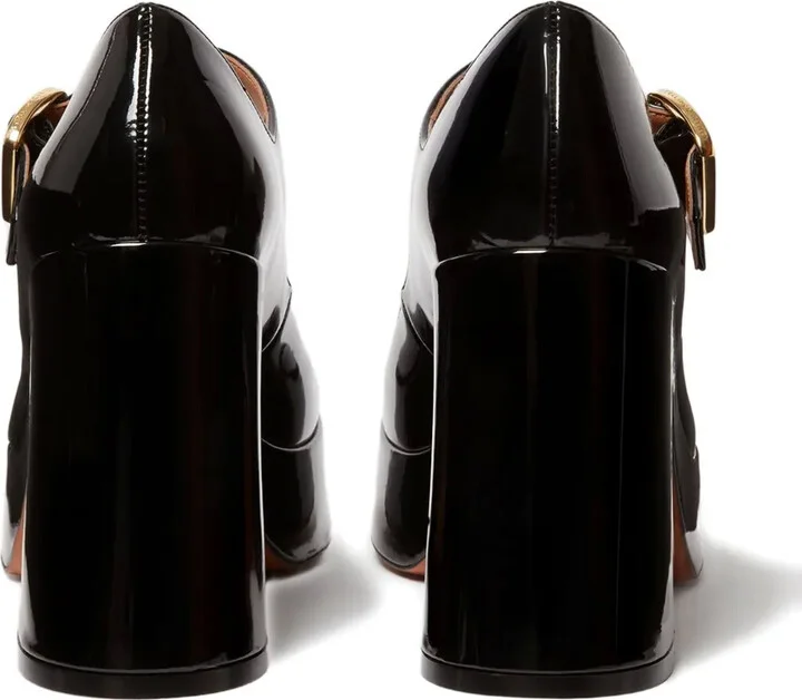 Buckle-Fastening Platform Pumps - Image 3