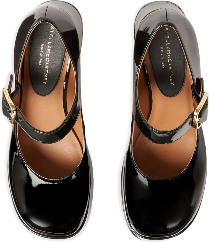 Buckle-Fastening Platform Pumps - Image 4