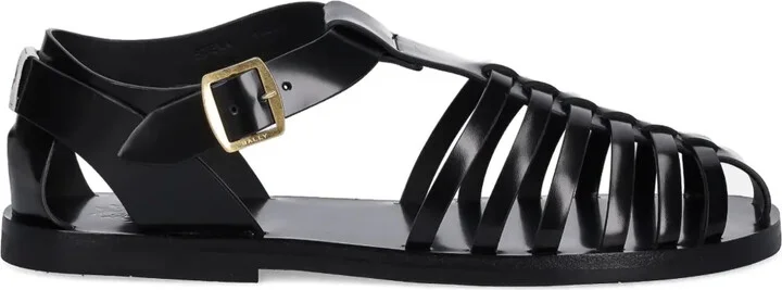 Buckle-Fastening Sandals