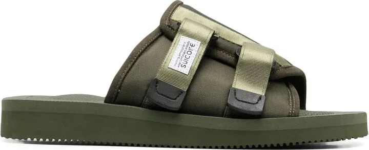 Buckle-Fastening Slides