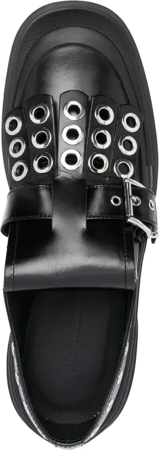 Buckle-Fastening Tassel Monk Shoes - Image 4