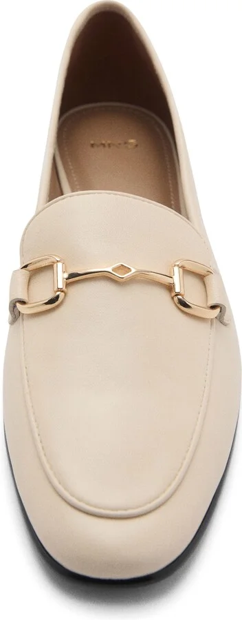 Buckle Leather Apron-Toe Flat - Image 3