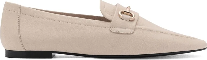 Buckle Leather Moc-Toe Flat - Image 2