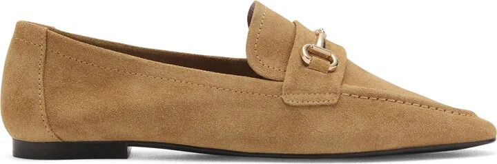 Buckle Leather Moc-Toe Flat - Image 4