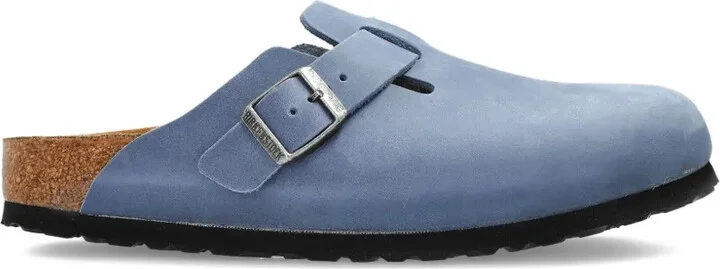 Buckle Leather Sandals