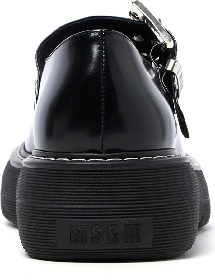 Buckle Platform Mary Jane Shoes - Image 4
