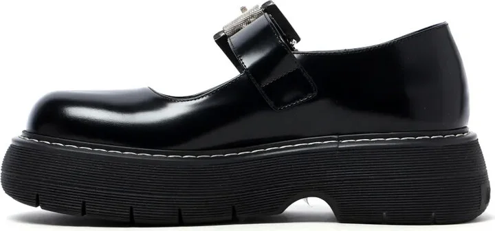 Buckle Platform Mary Jane Shoes - Image 5