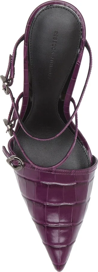 Buckle Pointed Toe Mule - Image 5