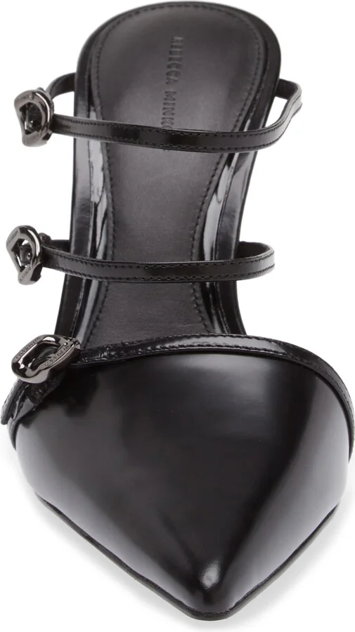 Buckle Pointed Toe Mule - Image 10