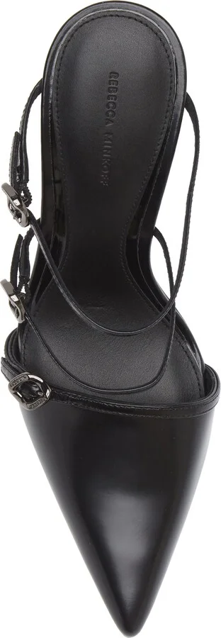 Buckle Pointed Toe Mule - Image 11