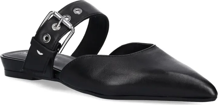 Buckle Pointed-Toe Mules - Image 2
