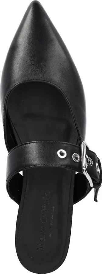 Buckle Pointed-Toe Mules - Image 3
