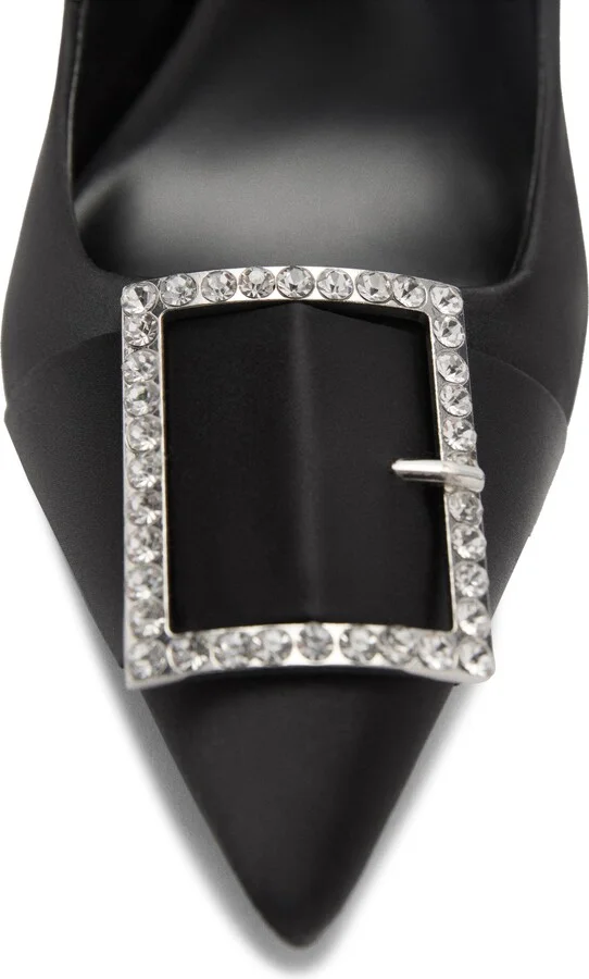 Buckle Pointed Toe Pump - Image 2