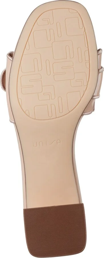 Buckle Scalloped Slide Sandal - Image 5