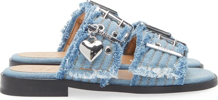 Buckle Slide Sandal - Image 9