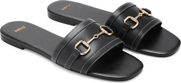 Buckle Slide Sandal